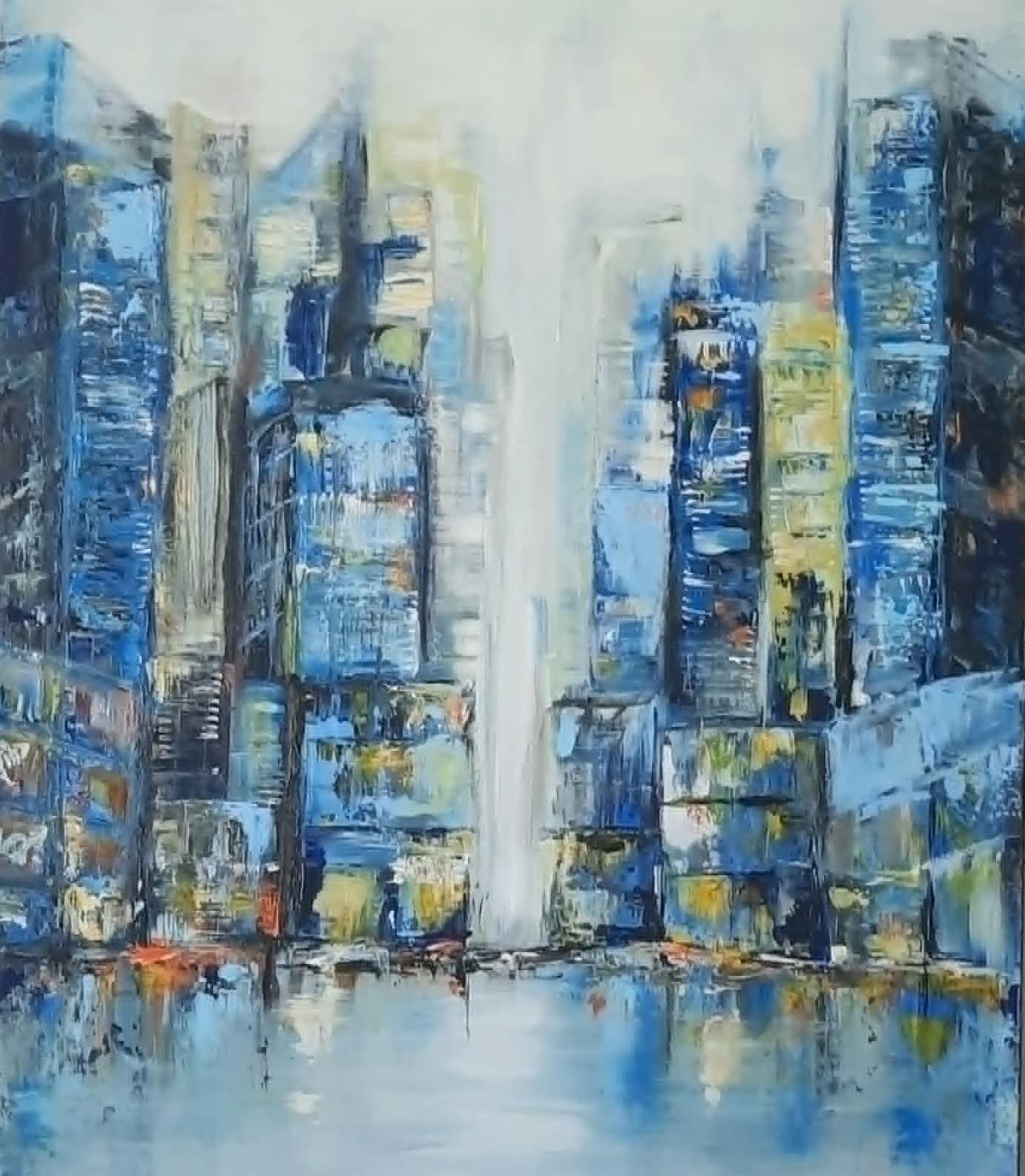 Blue city