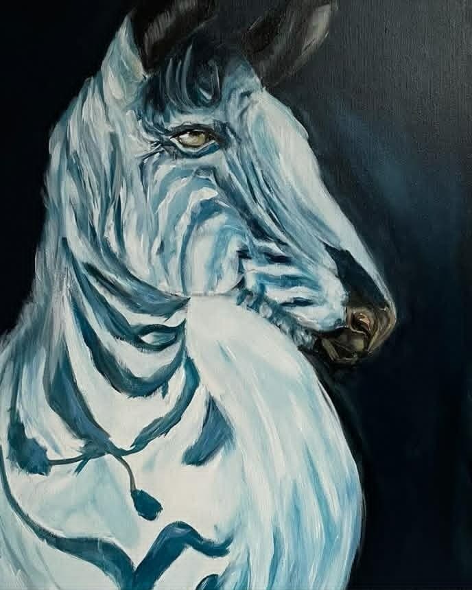Błękitna zebra